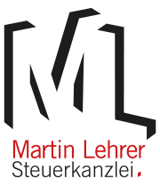 Hier ist das Logo der Steuerkanzlei von Martin Lehrer abgebildet.